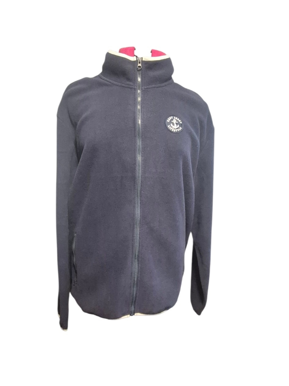 Full-Zip Polar Fleece Jacket, Sz 2XL - Picture 2 of 7